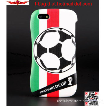New 2014 FIFA Brazil World Cup Zinc Alloy Bumper With PC Back Cover Cases For Iphone 5 5S